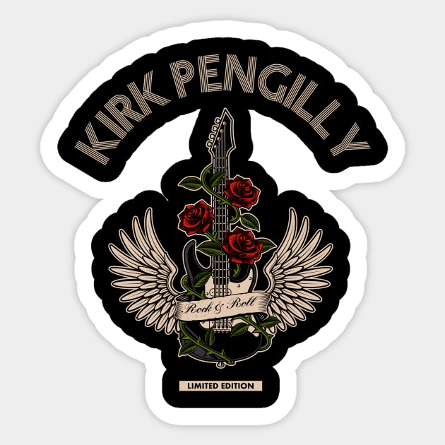 The power of guitarist Kirk Pengilly Sticker by Deniso_PP